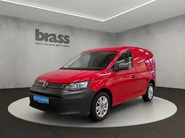 Tornadorot/< sonderfarbe Gebraucht 2021 VW Caddy Van / Kleinbus | 18.480 € (Superpreis) - Bild 1/4