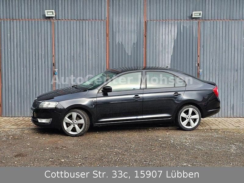 Gebraucht Skoda Rapid Elegance 105 PS (77 kW) 2013 Schwarz Limousine