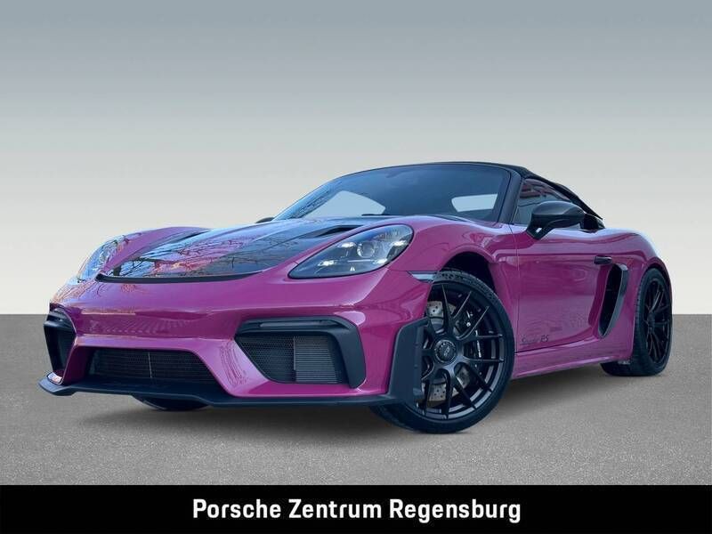 Sternrubin neo Gebraucht 2024 Porsche 718 Spyder | 159.900 € (Superpreis) - Bild 1/4