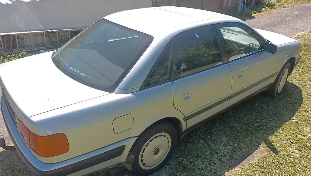 Gebraucht Audi 100 116 PS (85 kW) 1991 Silber Limousine