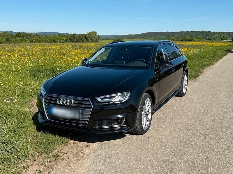 Schwarz Gebraucht 2018 Audi A4 S-Line Kombi | 17.500 € (Guter Preis) - Bild 1/4