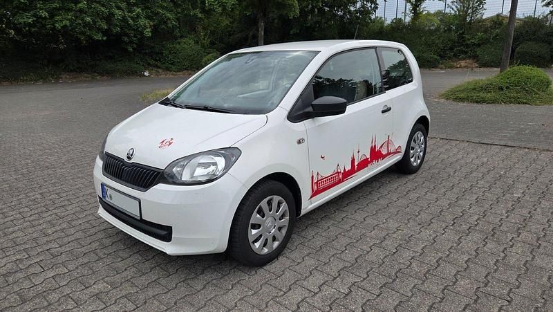 Weiß Gebraucht 2015 Skoda Citigo G-TEC Kleinwagen | 5.499 € - Bild 1/4