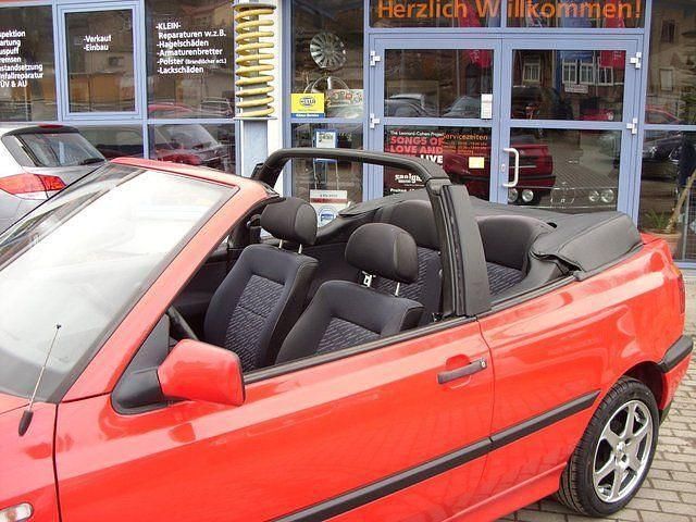 Gebraucht VW Golf Cabriolet 75 PS (55 kW) 1995 Rot Cabrio