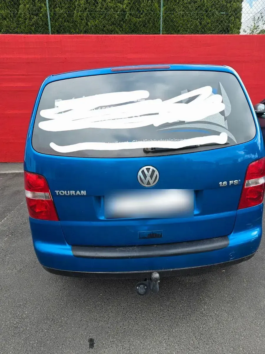 Gebraucht VW Touran Basis 116 PS (85 kW) 2003 Blau Van / Kleinbus