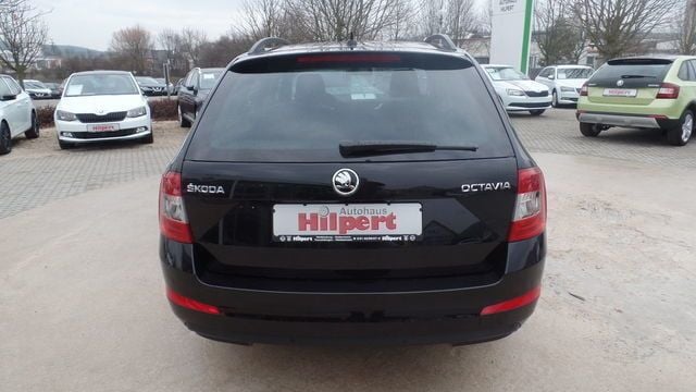 Gebraucht Skoda Octavia Solution 150 PS (110 kW) 2015 Schwarz metallic Kombi