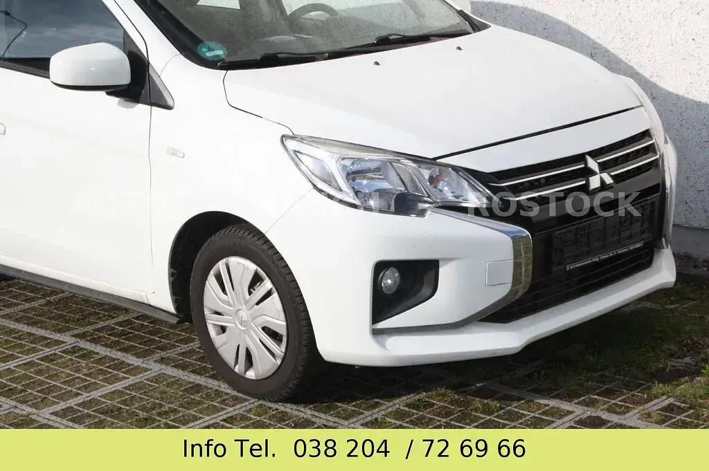 Gebraucht Mitsubishi Space Star 71 PS (52 kW) 2020 Weiß Kleinwagen