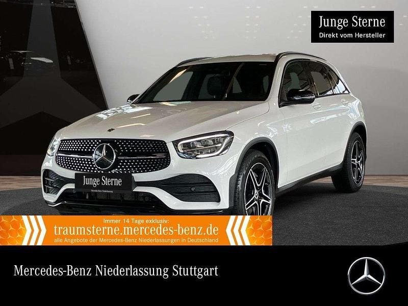 Weiß Gebraucht 2022 Mercedes GLC200 Advanced SUV | 42.990 € (Teuer) - Bild 1/3