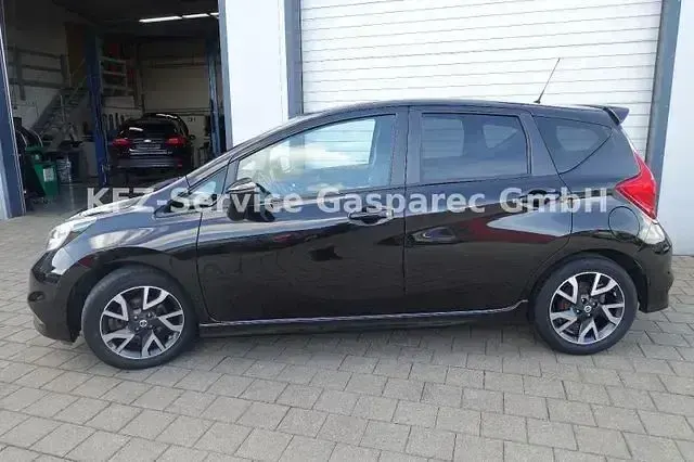 Gebraucht Nissan Note Acenta 98 PS (72 kW) 2015 Schwarz Van / Kleinbus