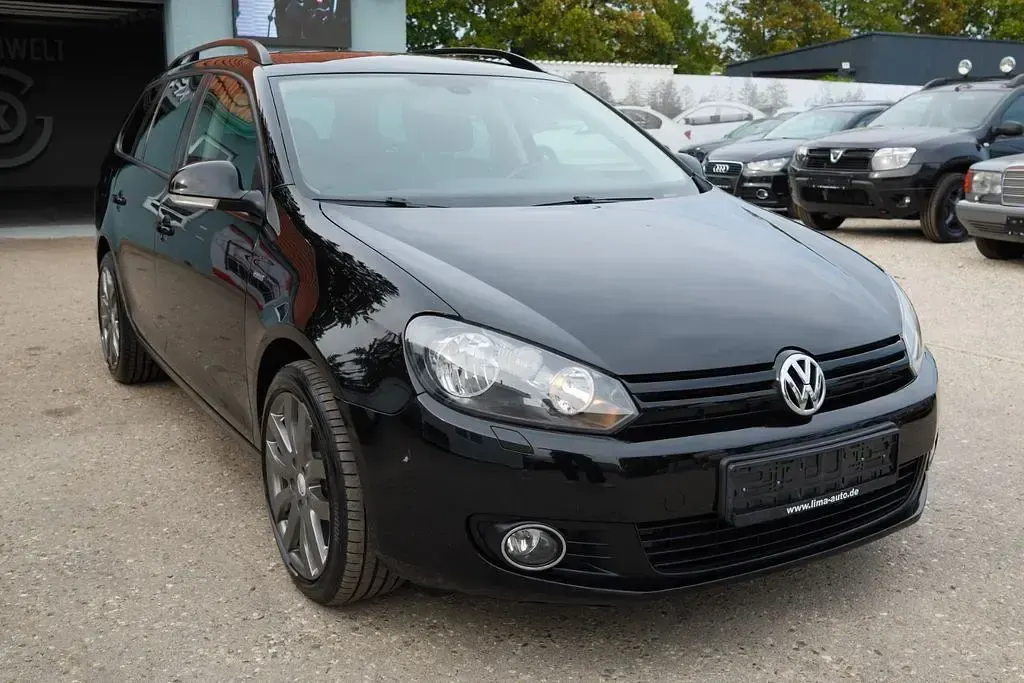 Gebraucht VW Golf VI Match 105 PS (77 kW) 2013 Schwarz Kombi