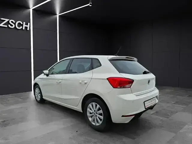 Gebraucht Seat Ibiza Style 95 PS (69 kW) 2021 "candy" weiss Limousine