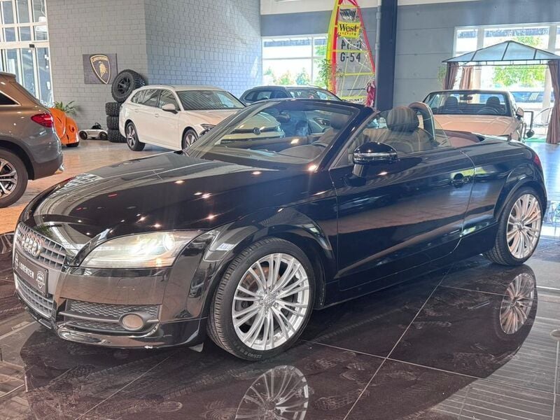 Schwarz Gebraucht 2008 Audi TT Roadster Sport Cabrio | 10.995 € (Guter Preis) - Bild 1/4