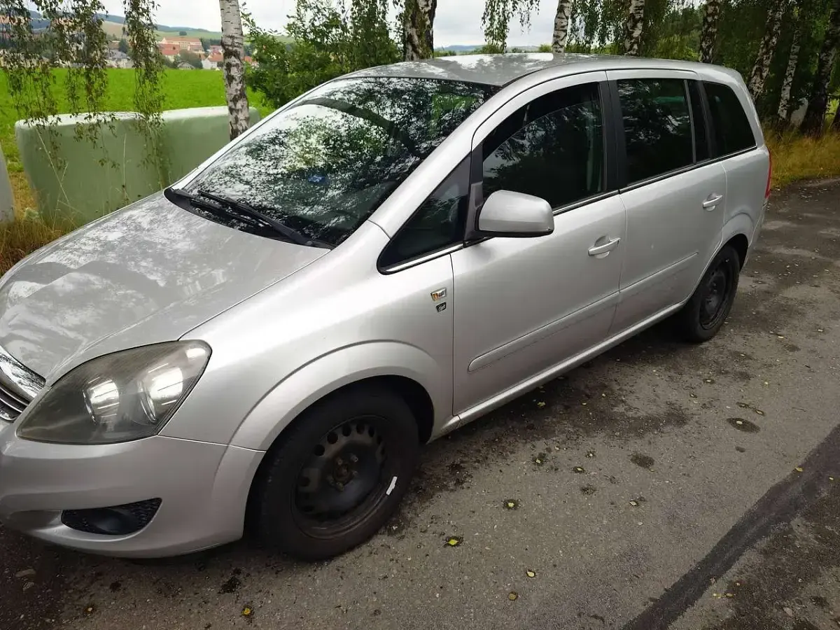 Gebraucht Opel Zafira Selection 150 PS (110 kW) 2010 Silber Van / Kleinbus