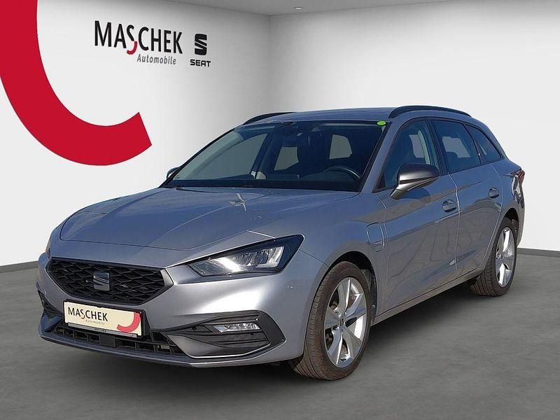 Silber Gebraucht 2021 Seat Leon ST Kombi | 16.140 € (Guter Preis) - Bild 1/4