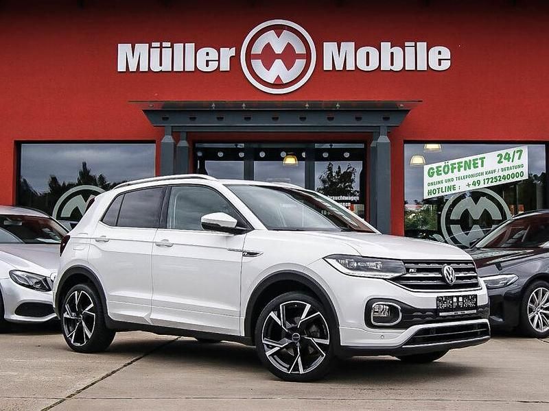 Pure weiß Gebraucht 2020 VW T-Cross Style SUV | 19.900 € (Etwas zu teuer) - Bild 1/4