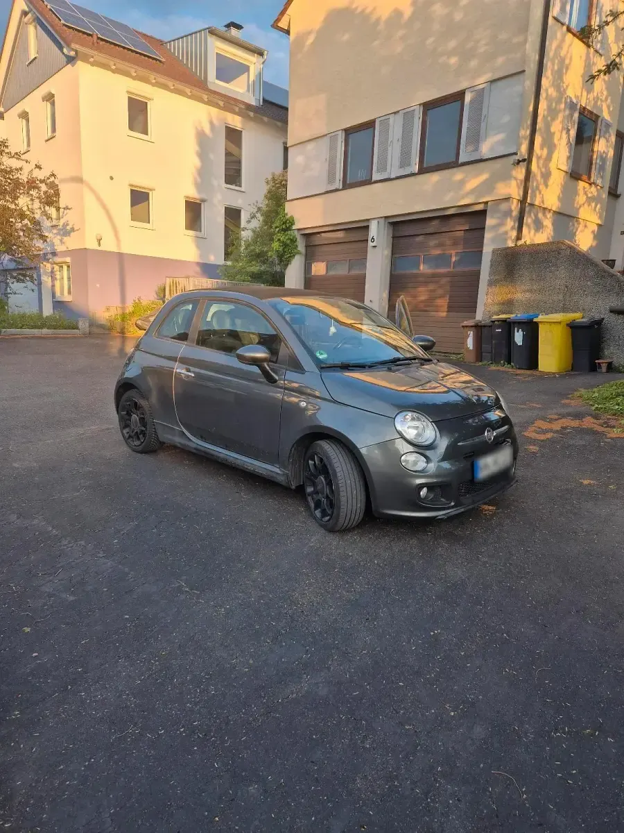 Usata Fiat 500S S 105 CV (77 kW) 2014 Grigio Cabrio