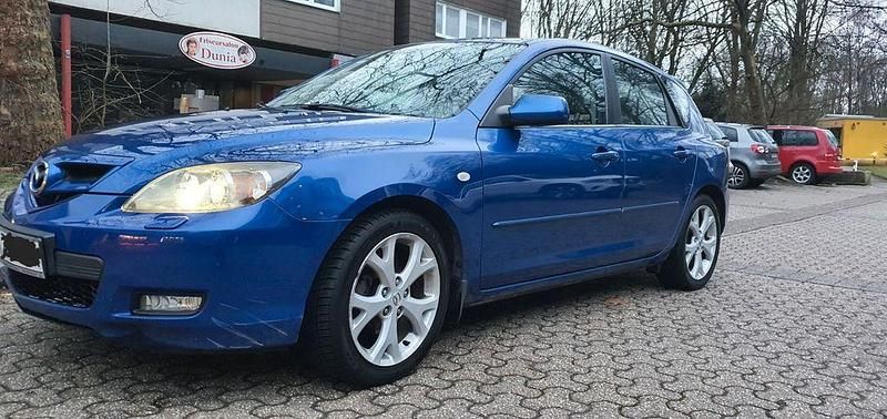 Blau Gebraucht 2009 Mazda 3 Prime-Line Limousine | 3.250 € (Fairer Preis) - Bild 1/4