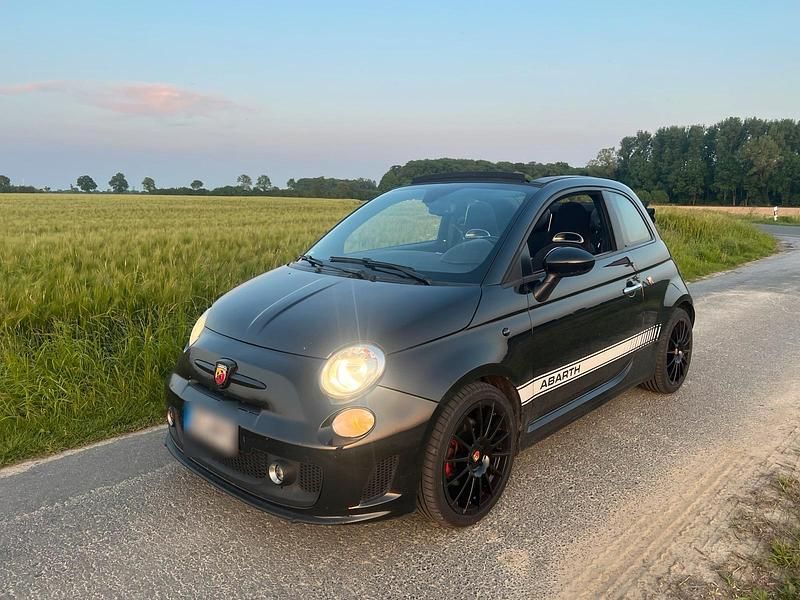 Schwarz Gebraucht 2014 Fiat 500 Abarth Cabrio | 8.500 € - Bild 1/4