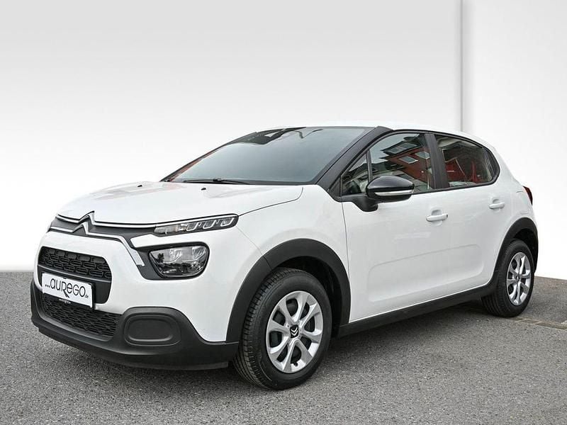 Weiss Gebraucht 2022 Citroën C3 Feel Kleinwagen | 11.390 € (Guter Preis) - Bild 1/4