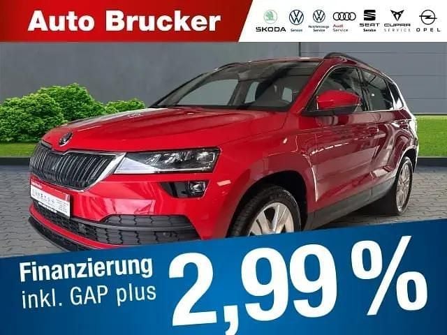 Rot Gebraucht 2021 Skoda Karoq Style SUV | 28.190 € (Fairer Preis) - Bild 1/4