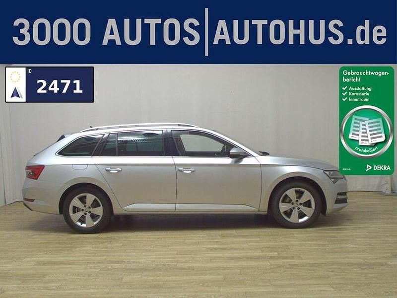 Brilliant silber metallic Gebraucht 2020 Skoda Superb Kombi | 16.450 € (Guter Preis) - Bild 1/4