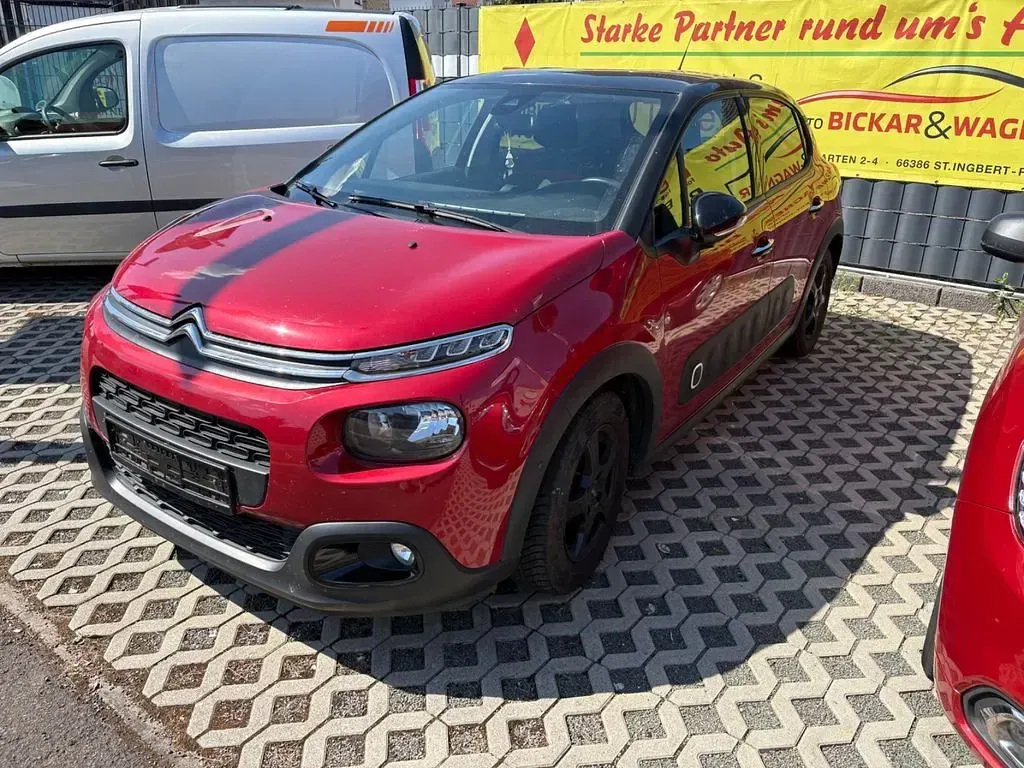 Gebraucht Citroën C3 PureTech 110 PS (80 kW) 2018 Rot Kleinwagen