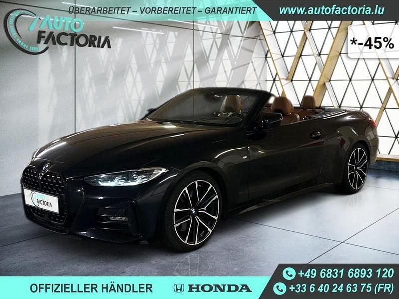 Saphirschwarz Gebraucht 2021 BMW 430 Cabriolet M Sport Cabrio | 39.650 € (Fairer Preis) - Bild 1/4