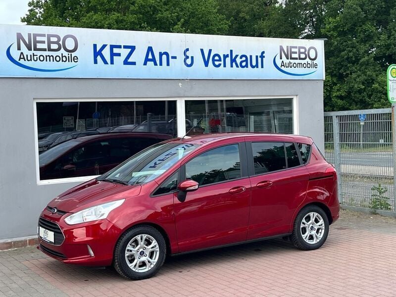 Rot Gebraucht 2017 Ford B-MAX SYNC Edition Van / Kleinbus | 13.400 € (Fairer Preis) - Bild 1/4