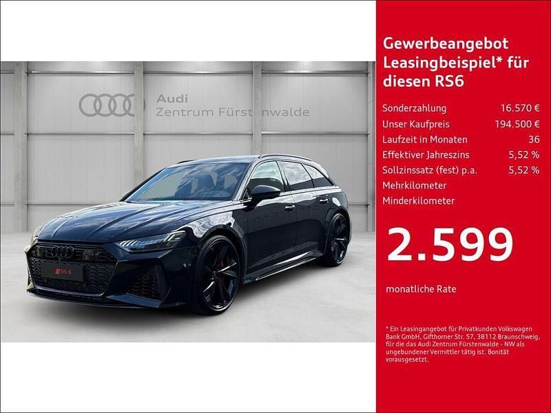 Schwarz Neu 2025 Audi RS6 Design Kombi | 194.500 € - Bild 1/4
