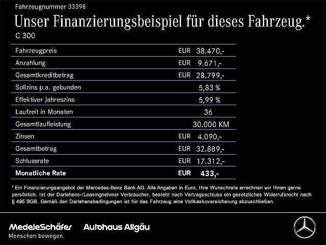 Gebraucht 2023 Mercedes C300e | 38.470 € (Superpreis) - Bild 1/2