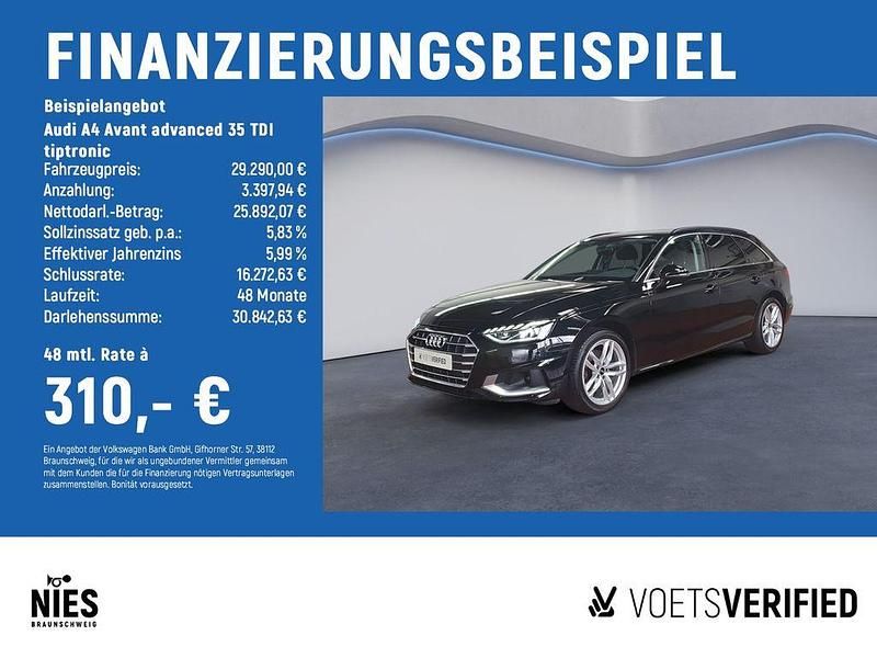 Używany Audi A4 Advanced Plus 163 KM (119 kW) 2023 Czarny Kombi