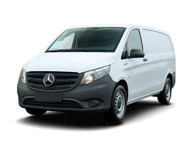Weiss Gebraucht 2023 Mercedes e-Vito Van / Kleinbus | 30.289 € (Guter Preis) - Bild 1/4