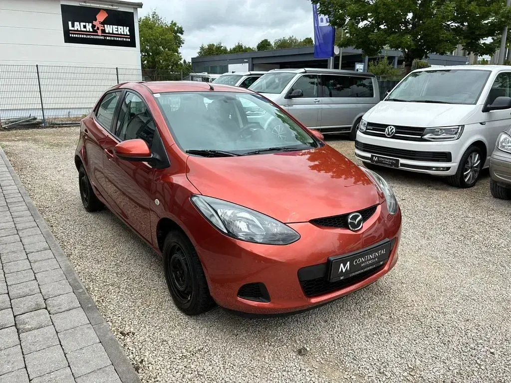 Gebraucht Mazda 2 Impuls 75 PS (55 kW) 2009 Orange Kleinwagen