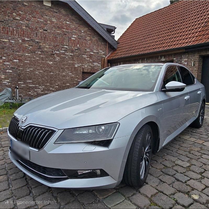 Silber Gebraucht 2015 Skoda Superb LAURIN & KLEMENT Limousine | 17.999 € (Fairer Preis) - Bild 1/4
