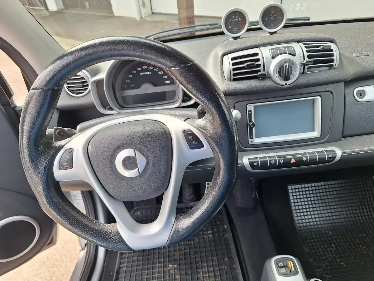 Gebraucht Smart ForTwo Cabrio 101 PS (74 kW) 2011 Grau Cabrio