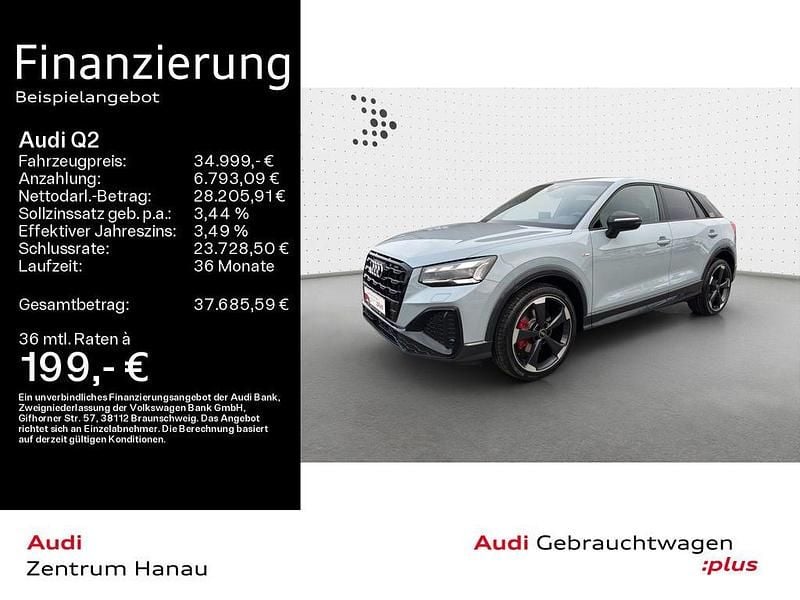 Pfeilgrau perleffekt Gebraucht 2025 Audi Q2 S-Line SUV | 34.999 € (Teuer) - Bild 1/4