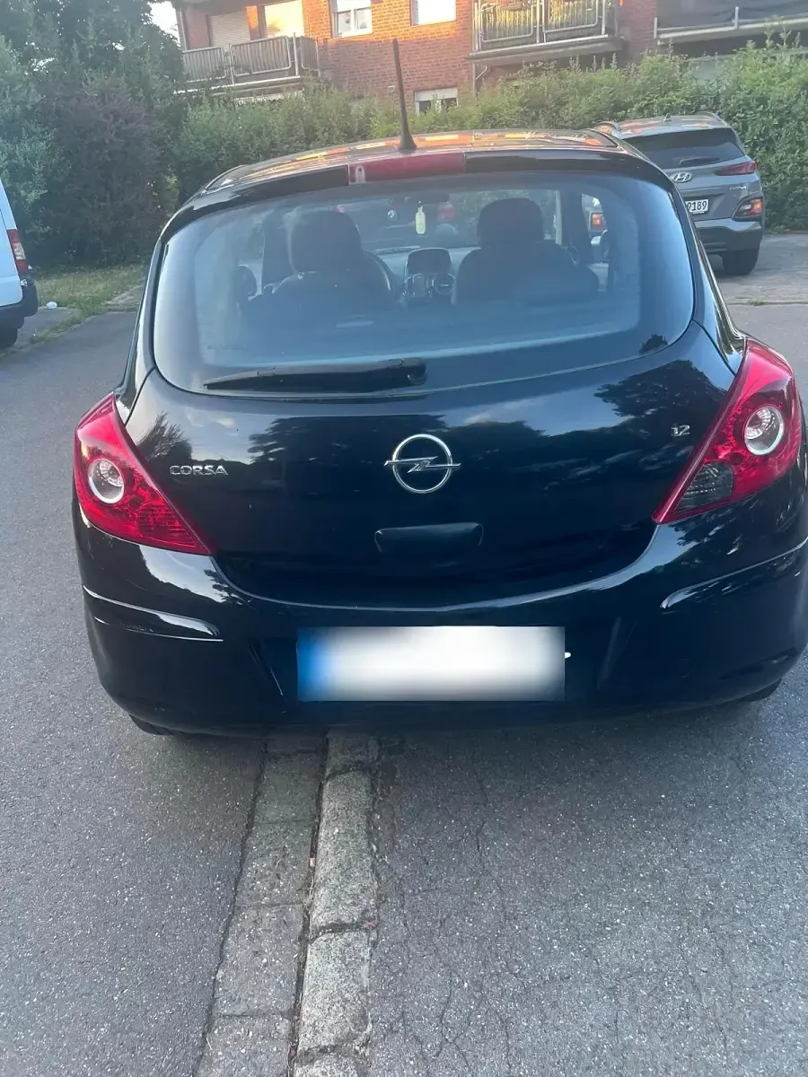 Gebraucht Opel Corsa 2007 Schwarz Kleinwagen