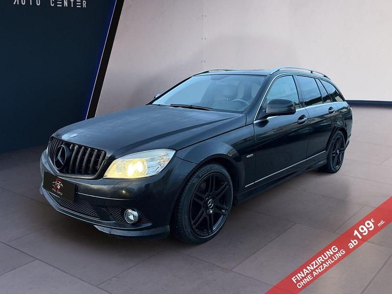 Obsidianschwarz Gebraucht 2008 Mercedes C200 Avantgarde Kombi | 6.999 € (Fairer Preis) - Bild 1/4