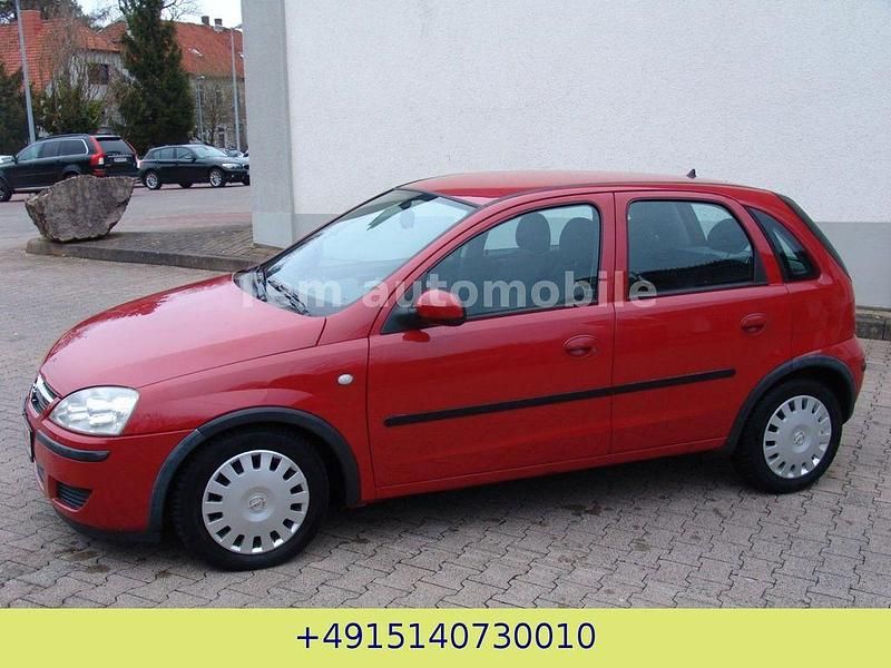 Gebraucht Opel Corsa Edition 60 PS (44 kW) 2004 Rot Kleinwagen