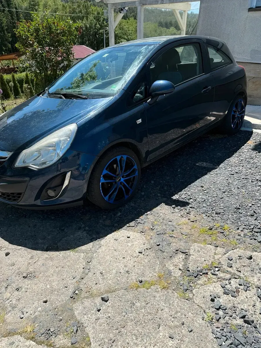 Gebraucht Opel Corsa 2013 Blau Kleinwagen