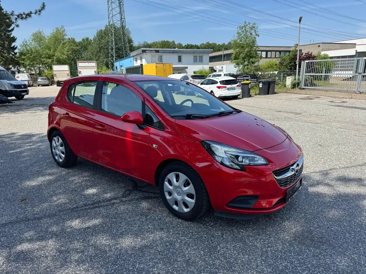Gebraucht Opel Corsa Edition 90 PS (66 kW) 2017 Rot Kleinwagen