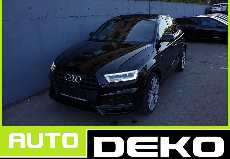 Schwarz Gebraucht 2018 Audi Q3 S-Line SUV | 17.470 € (Superpreis) - Bild 1/4