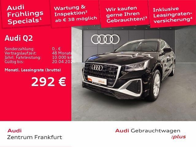 Gebraucht Audi Q2 S-Line 150 PS (110 kW) 2025 Mythosschwarz metallic SUV
