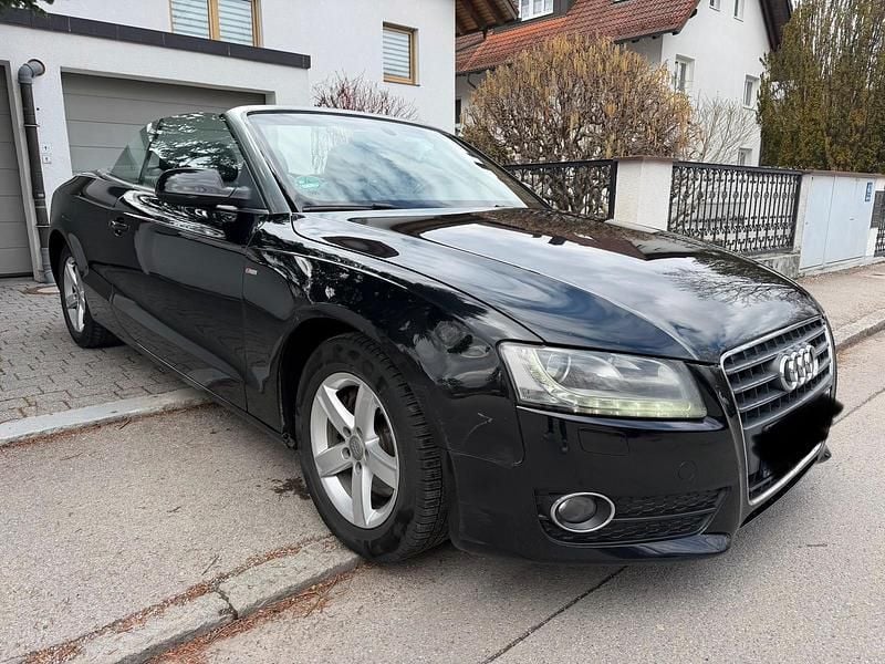 Gebraucht Audi A5 Cabriolet S-Line 160 PS (117 kW) 2011 Schwarz Cabrio