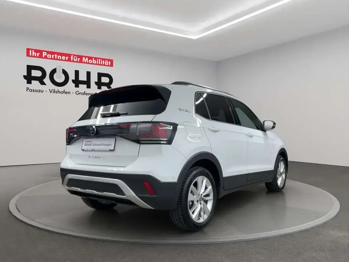 Gebraucht VW T-Cross Goal 116 PS (85 kW) 2025 Pure white SUV