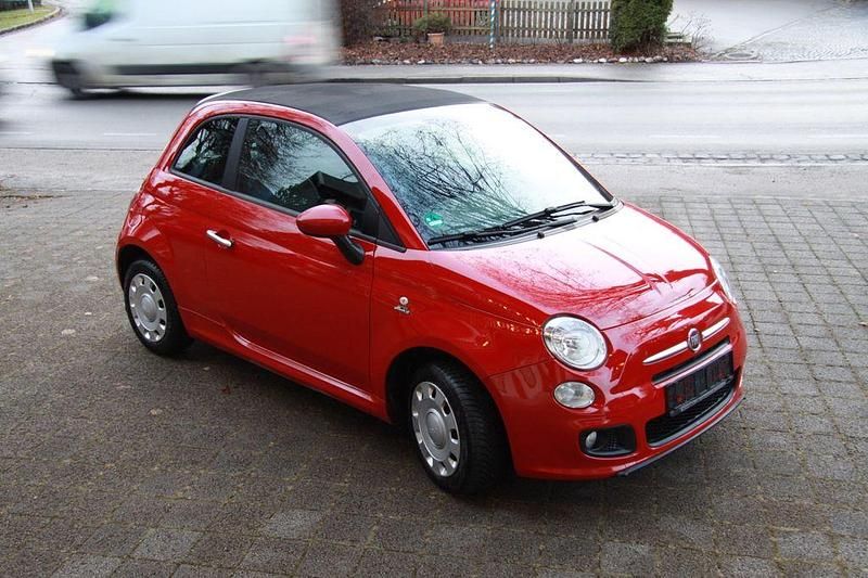Rot Gebraucht 2014 Fiat 500S S Cabrio | 5.200 € (Fairer Preis) - Bild 1/4