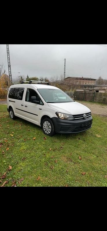 Gebraucht VW Caddy Maxi 102 PS (75 kW) 2019 Weiß Van / Kleinbus