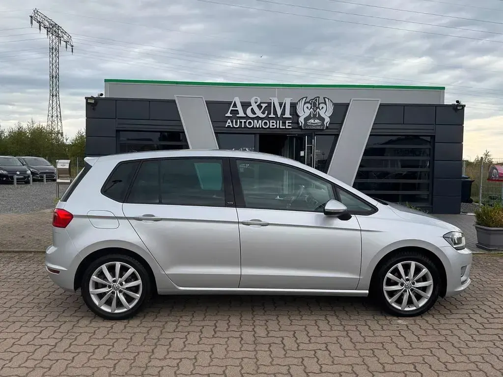 Gebraucht VW Golf Sportsvan Allstar 150 PS (110 kW) 2016 Silber Van / Kleinbus