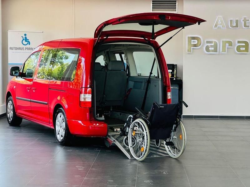 Rot Gebraucht 2009 VW Caddy Maxi Life Life Van / Kleinbus | 18.950 € - Bild 1/4
