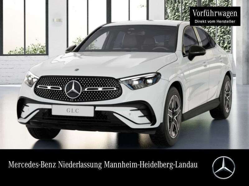 Polarweiß Gebraucht 2024 Mercedes GLC220 AMG Coupé | 61.650 € (Superpreis) - Bild 1/4