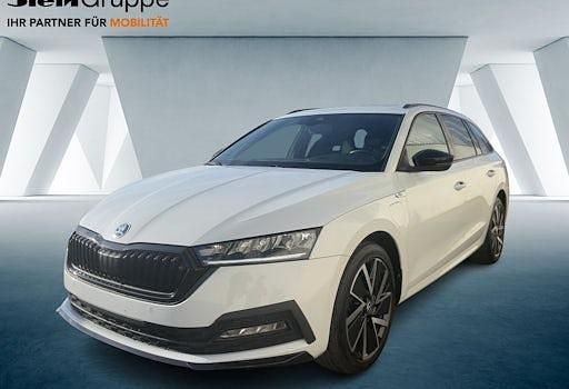Gebraucht Skoda Octavia SportLine 204 PS (150 kW) 2022 Weiß Kombi